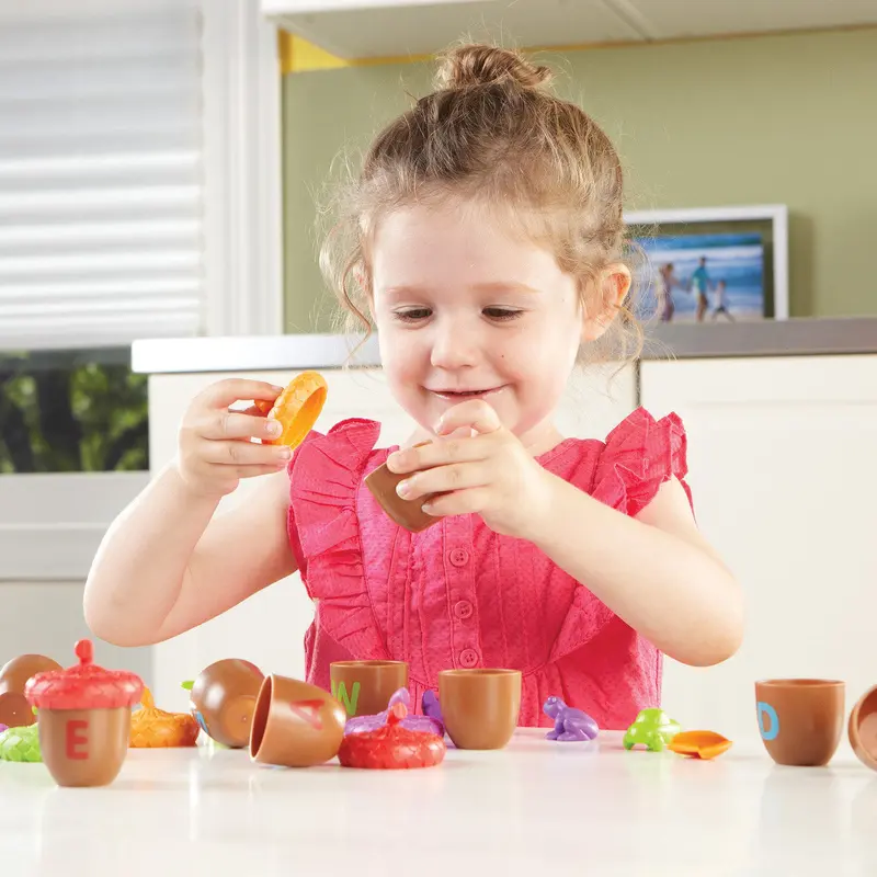 ALPHABET ACORNS ACTIVITY SET