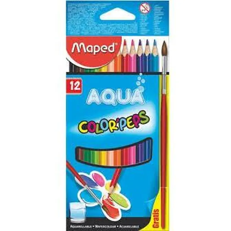 AQUA COLOR PEPS 12/1   PINCEL