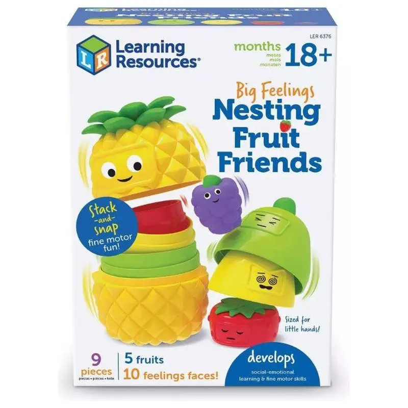 Big Feelings Nesting Fruit Friends