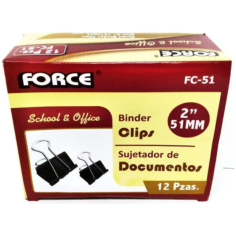 BINDER CLIPS LARGE 2"