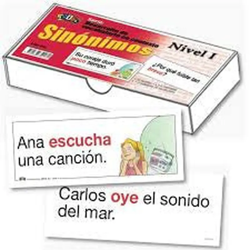 BOX SET SINONIMOS NIVEL I