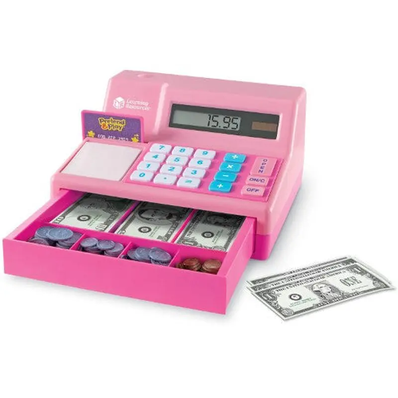 CALCULATOR CASH REGISTER - PINK