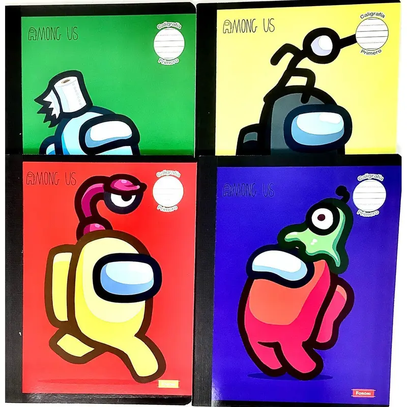 CALIGRAFIA 1 AMONG USRed Background