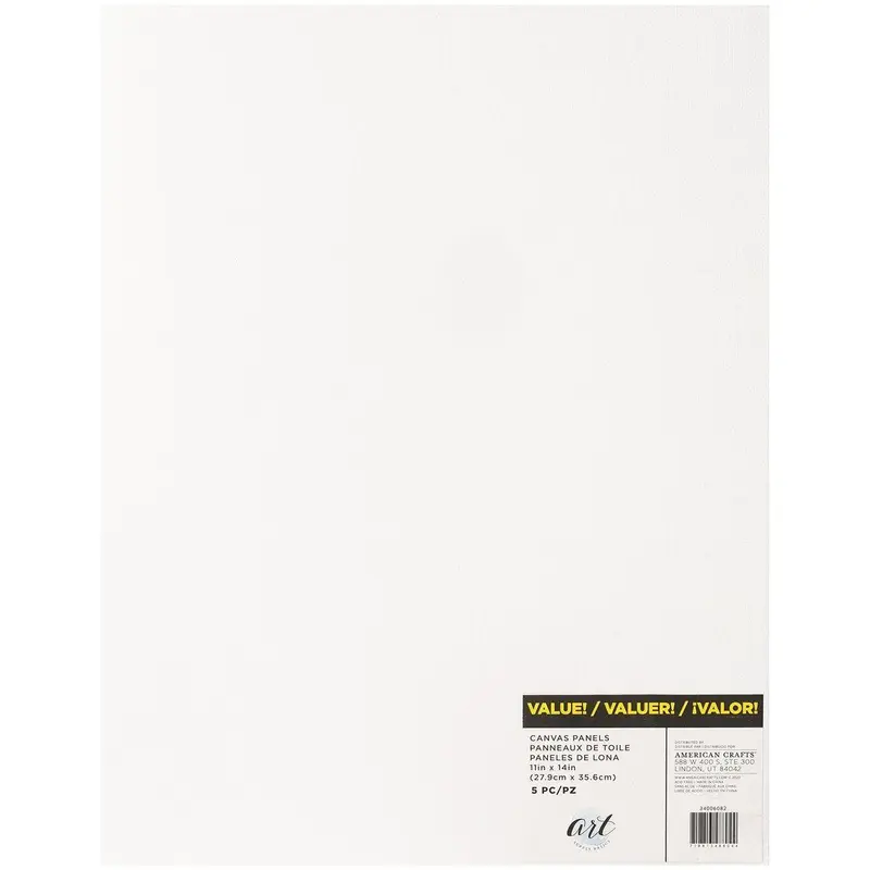 CANVAS PANEL PACK 11X14 5PCS