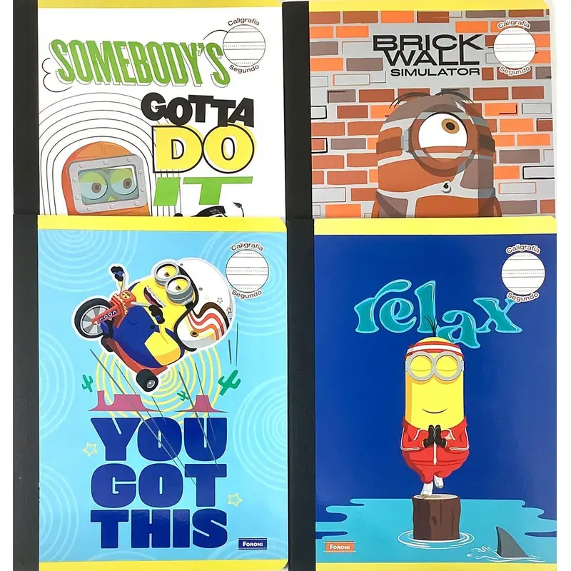 CALIGRAFIA 2 BOOK MINIONSRelax