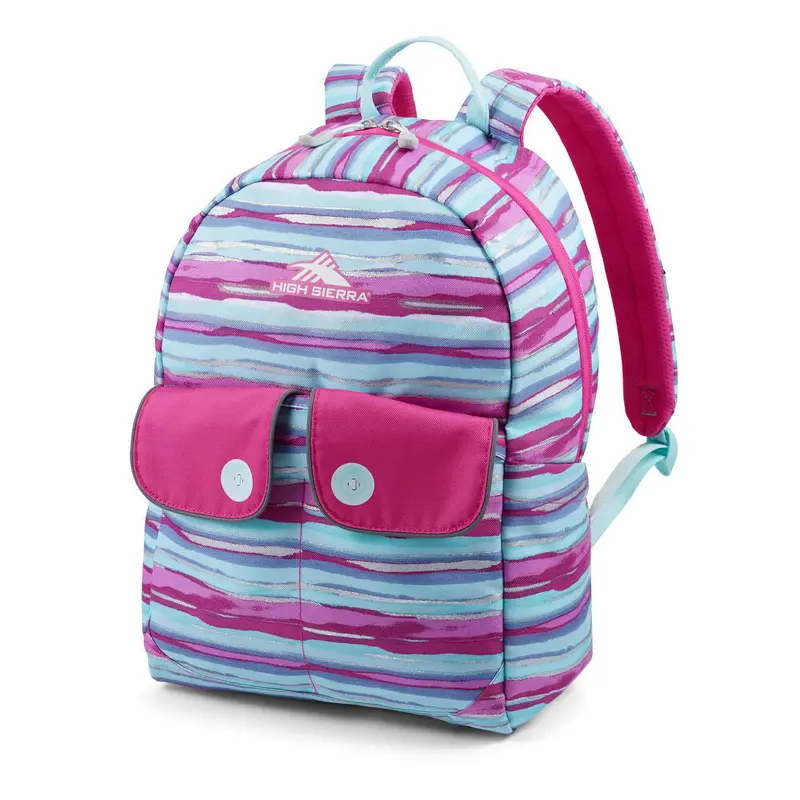 Chiqui Kids BackpackWATERCOLOR 9660 PINK/AQUA