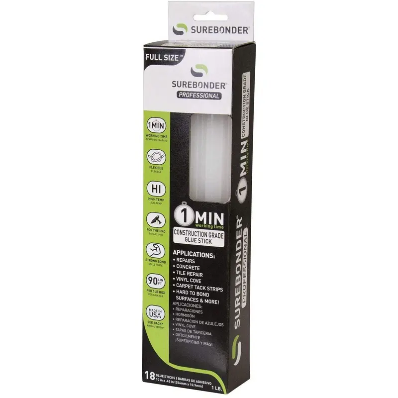 CONSTRUCTION GLUE STICK 1 MIN 10"