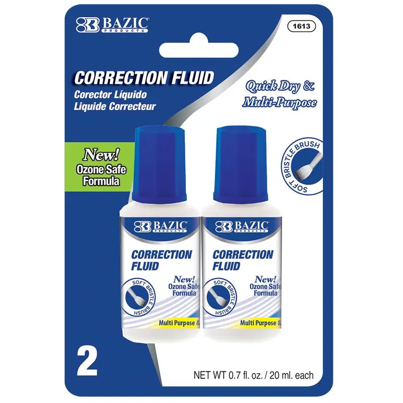 CORRECTION FLUID 2/PK