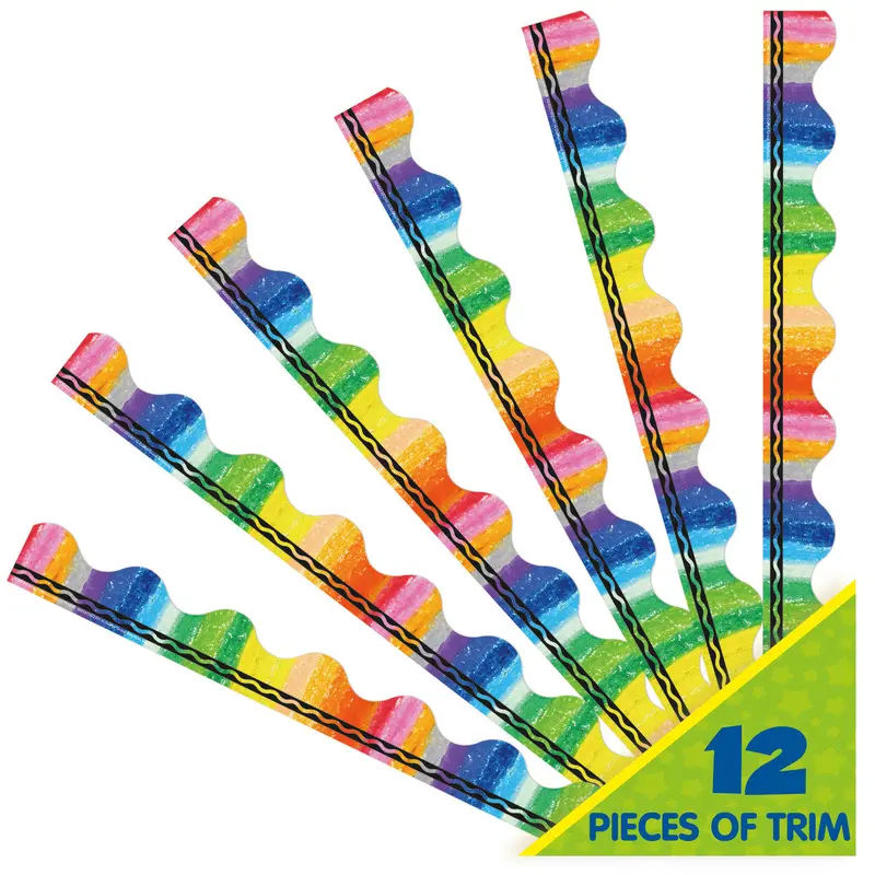 Crayola Rainbow Deco Trim