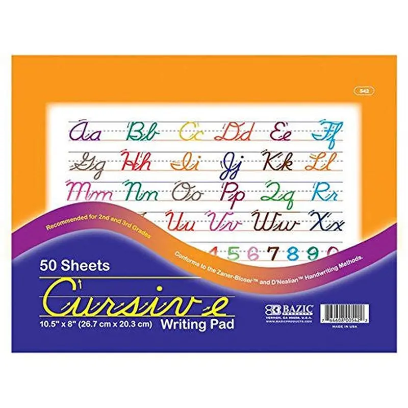 CURSIVE WRITING PAD 50 SHEET