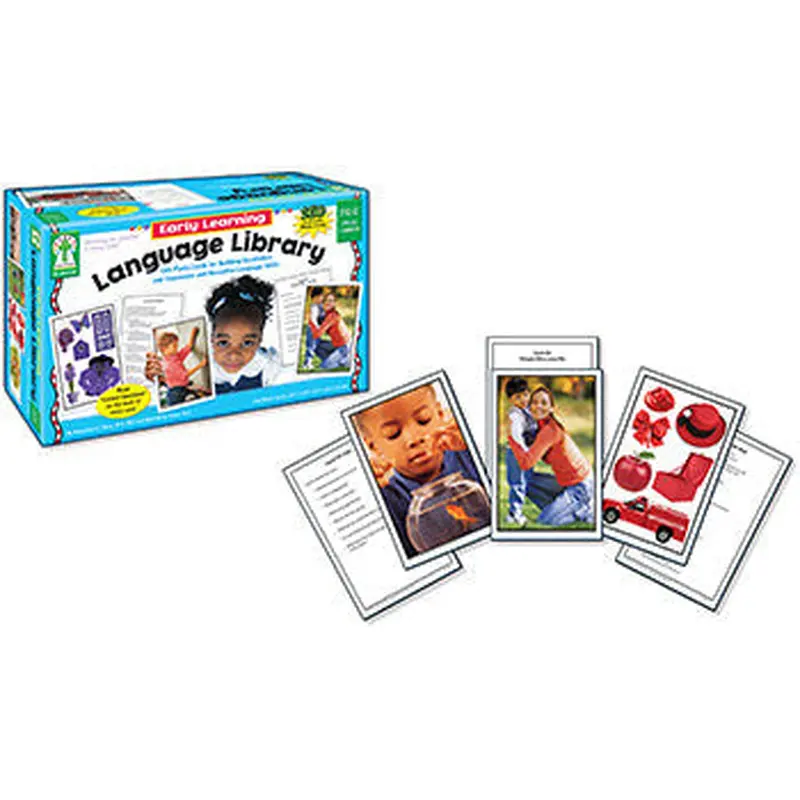 EARLY LEARNING LANGUAGE LIBRARY LEARNING CARDS