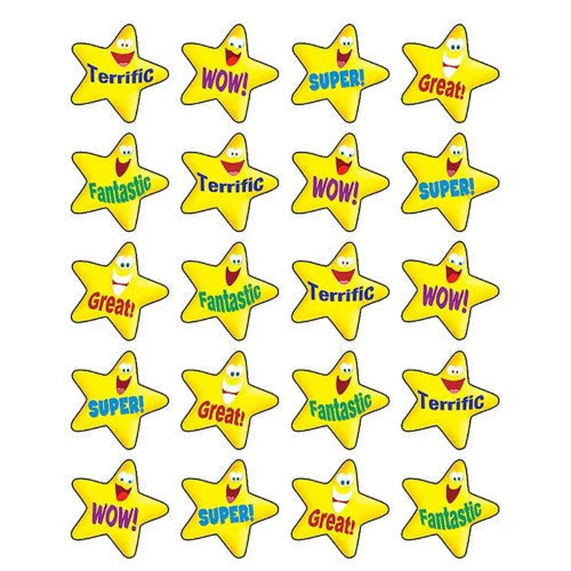 ENCOURAGING STARS STICKERS 120 STICKERS