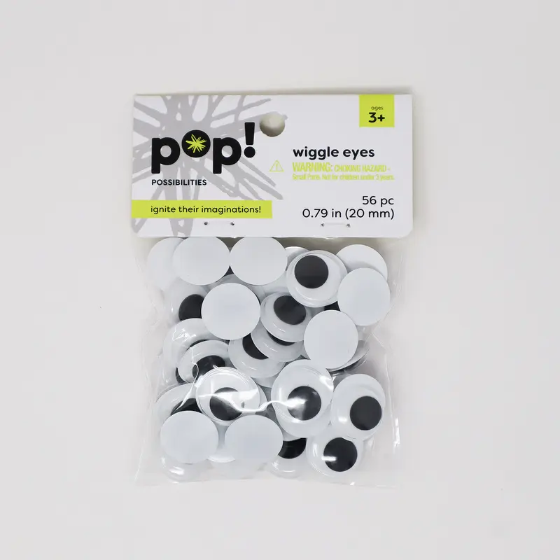 EYES GLUE ON 20MM 6PCS