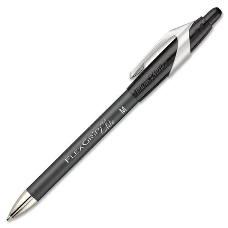FLEXGRIP ELITE RETRACT BALL PEN MEDIUM BLACK CJ.12