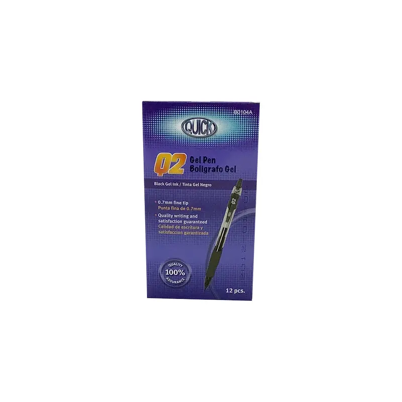 GEL PEN BLACK .7 FINE CJ.12