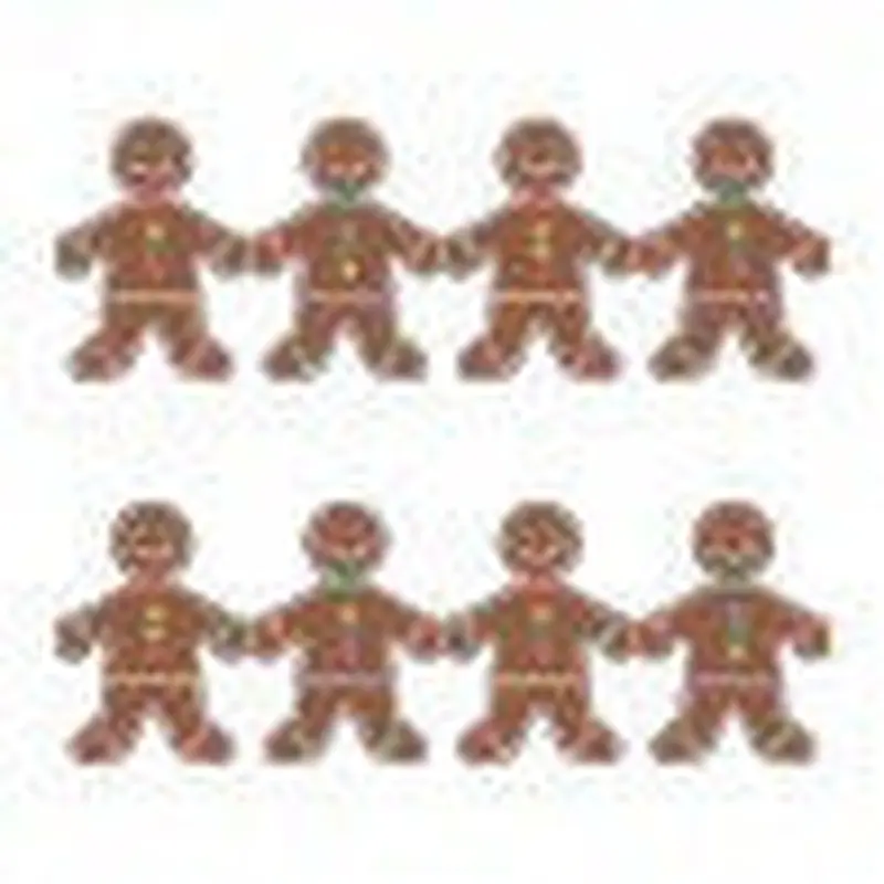 GINGERBREAD MEN BORDERS