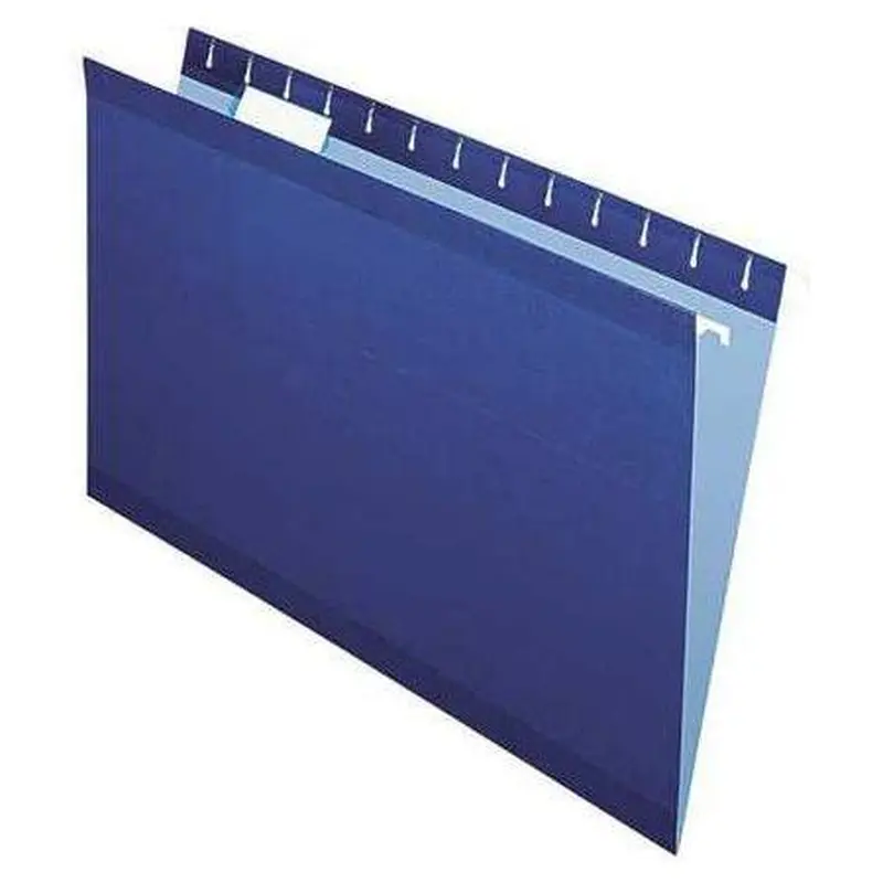HANGING FOLDER LEGAL NAVY BLUE BOX/25
