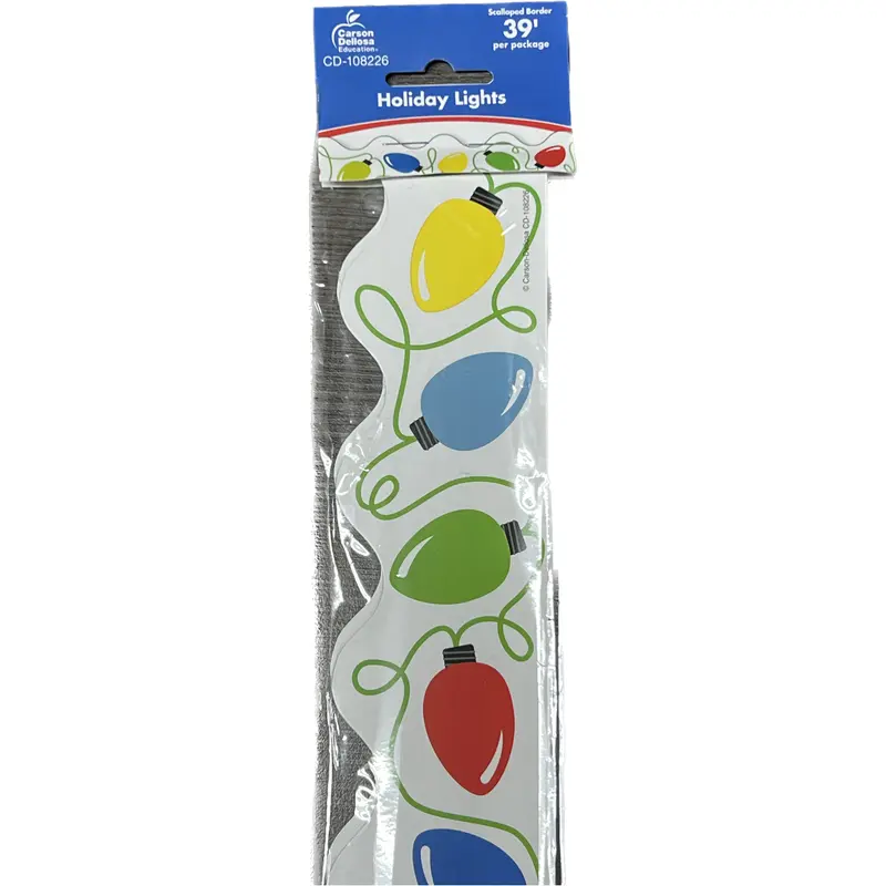 HOLIDAY LIGHTS BORDERS