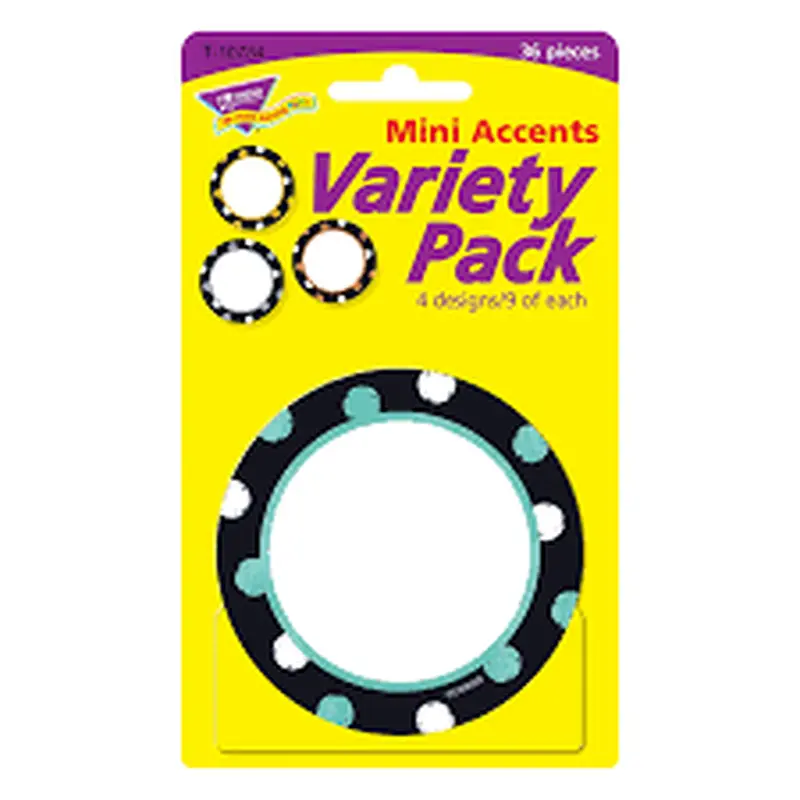 I LOVE METAL DOT CIRCLES MINI ACCENTS