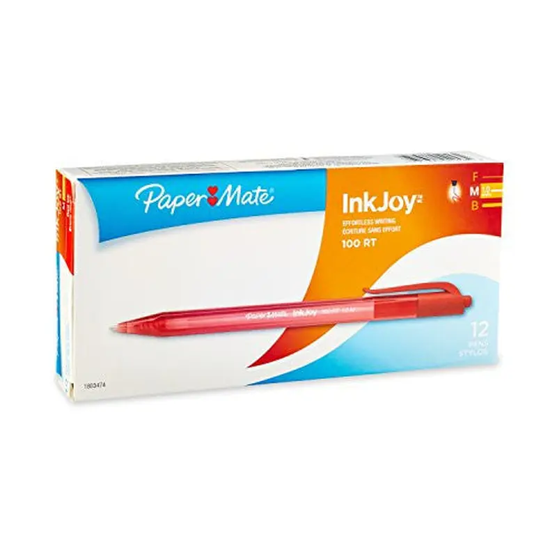 INKJOY 100 RT MEDIUM 1.0MM RED CJ.12