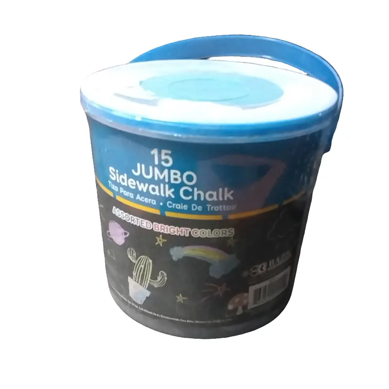 JUMBO ASSORTED COLOR CHALK PQ.15