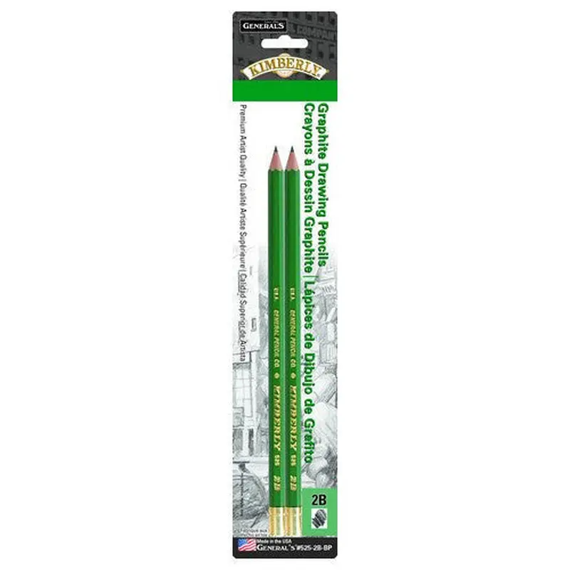 LAPIZ DIBUJO 2B PQT.2
