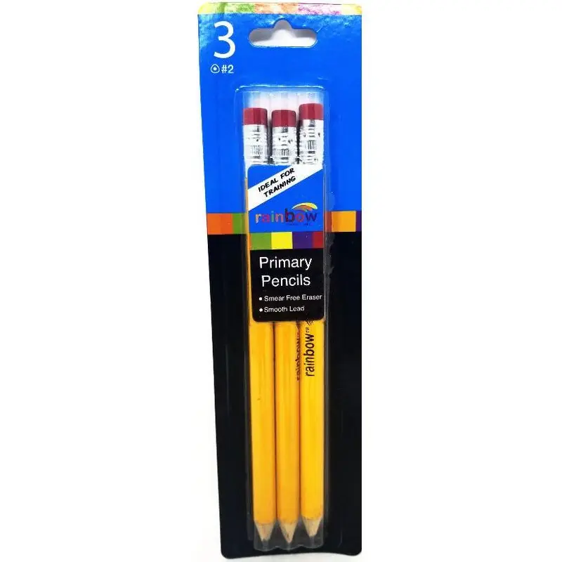 LAPIZ GRUESO C/GOMA PQ.3