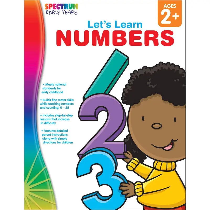 LETS LEARN NUMBERS WORKBOOK TODDLER-PK