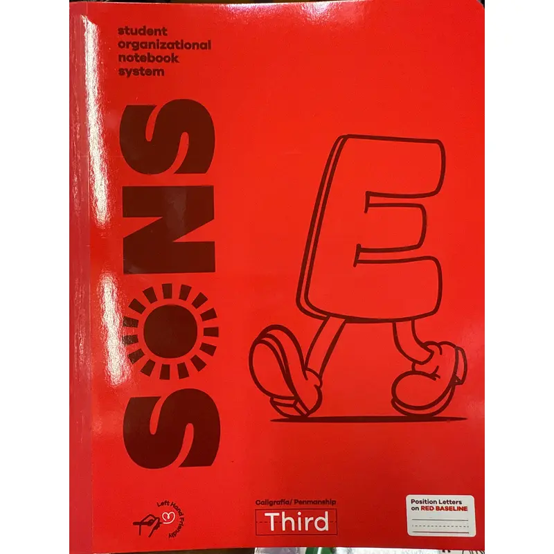 LIBRETA TERCERO ROJO