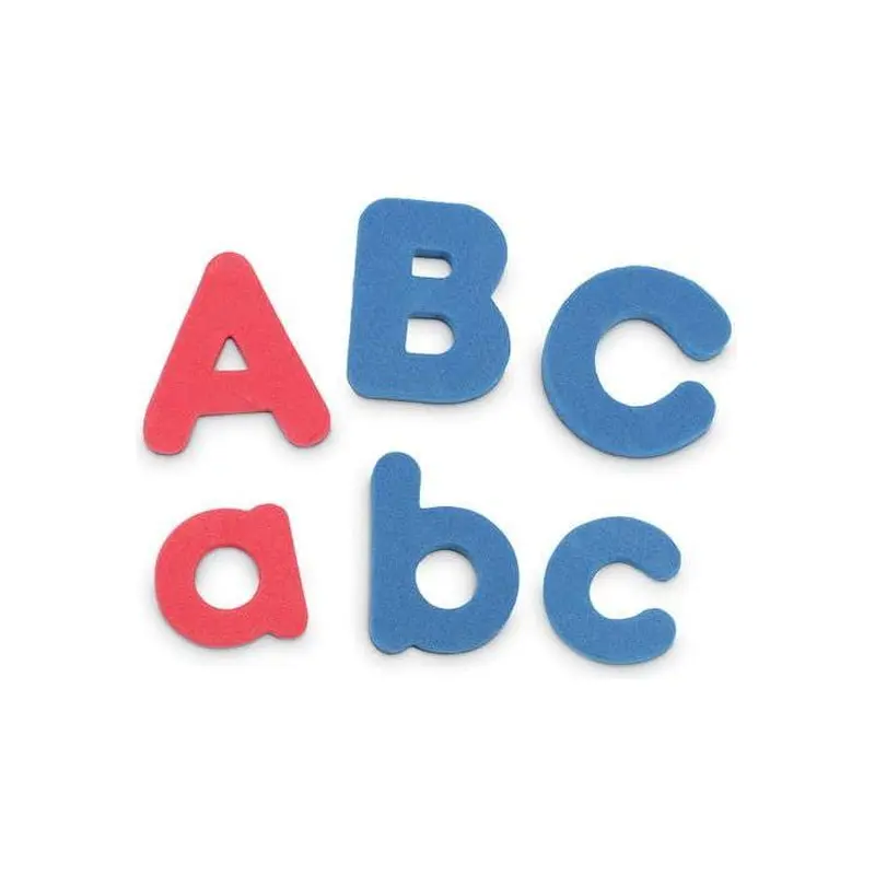 MAGNETIC FOAM LEARNING LETTERS UPPERCASE/LOWERCASE