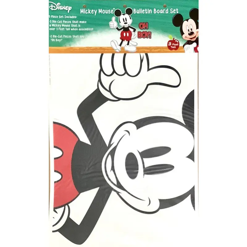 Mickey Mouse Throwback Bulletin Board Set