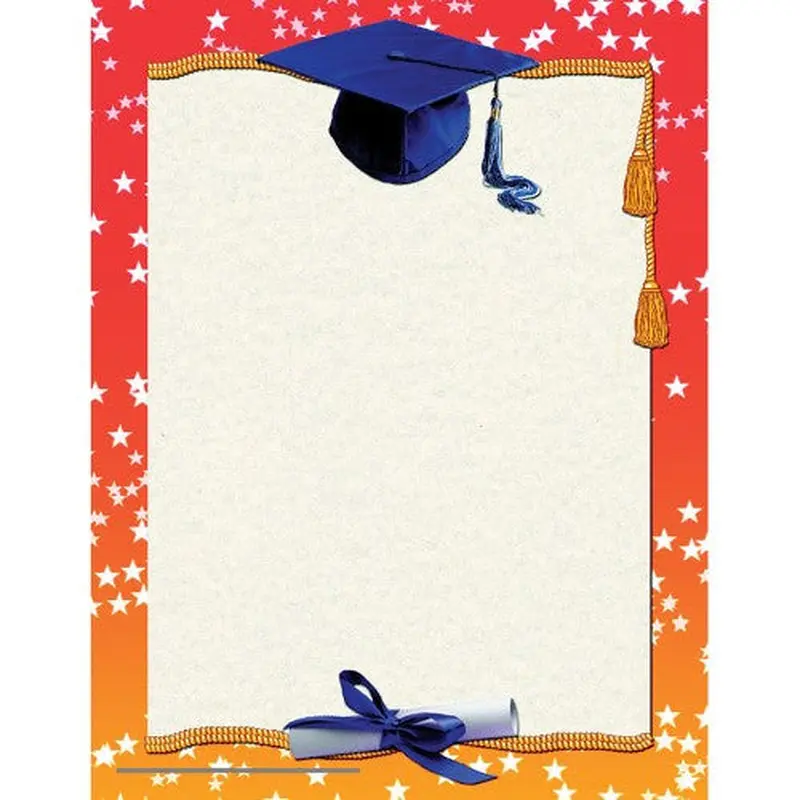 PAPEL CON DISEO VERTICAL GRADUATION