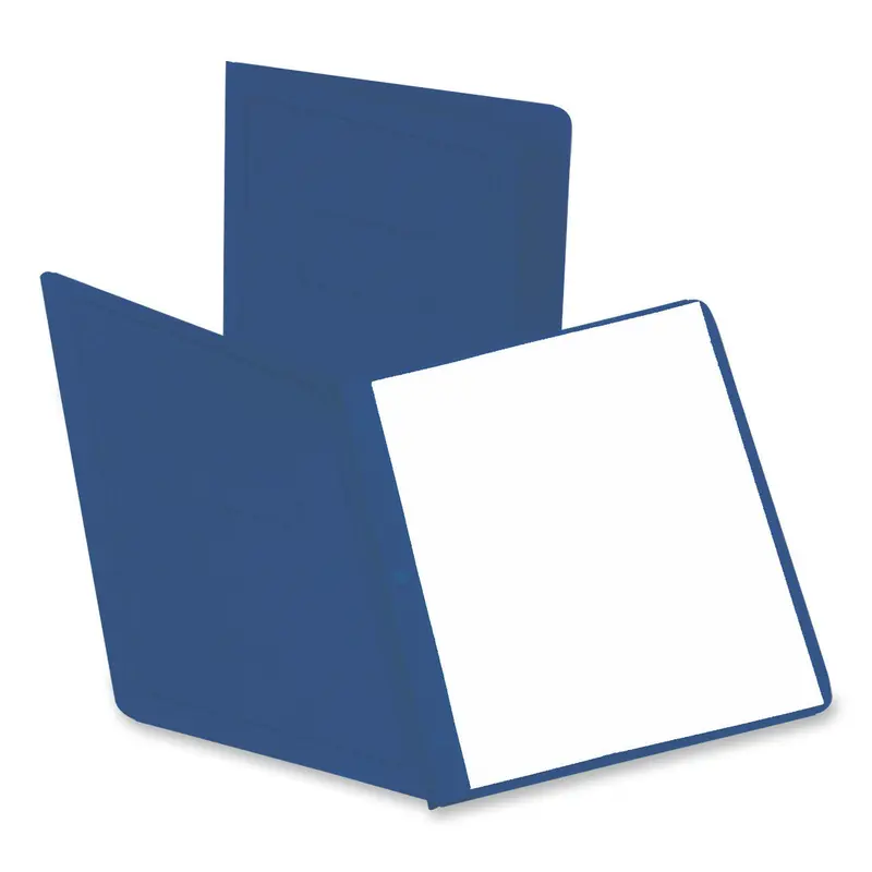PAPER REPORT COVER W/CLIP LETTER BLUE BOX/25