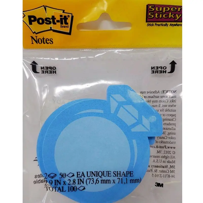POST-IT NOTE 2.9 X 2.8 RING