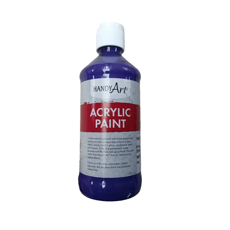 RK ACRYLIC PAINT VIOLET 8 ONZ #106-075