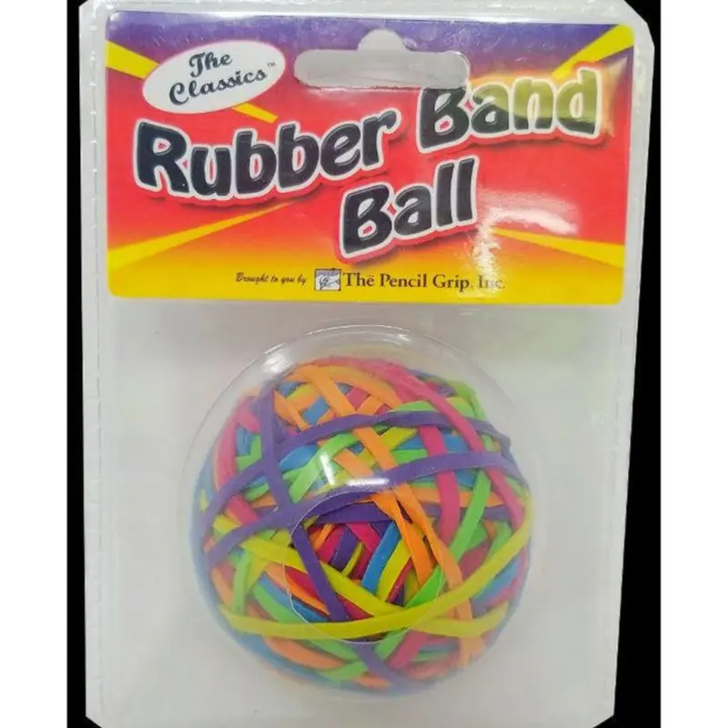 RUBBER BAND BALL ASSORTED COLORS