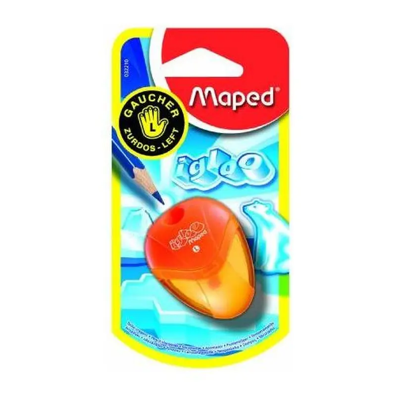 SACAPUNTAS ESPECIAL PARA ZURDO