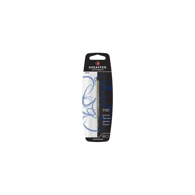 SH REFILL BALLPOINT MED BLACK