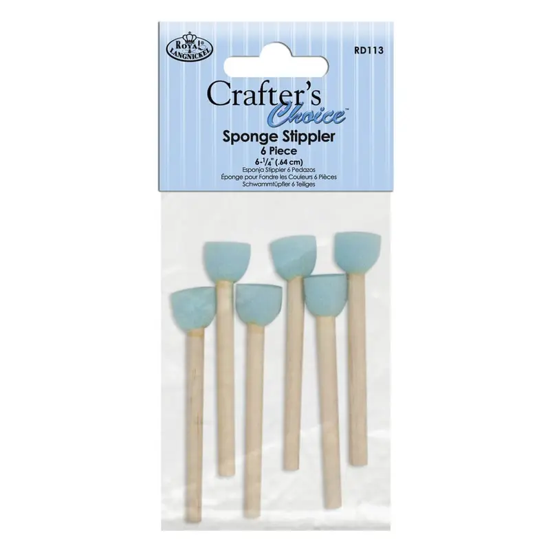 SPONGE STIPPLER 6 PC