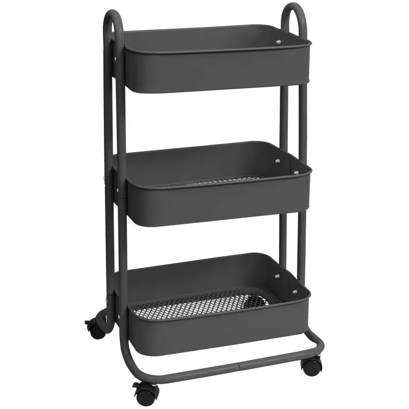 STORAGE CART BURNT ASH