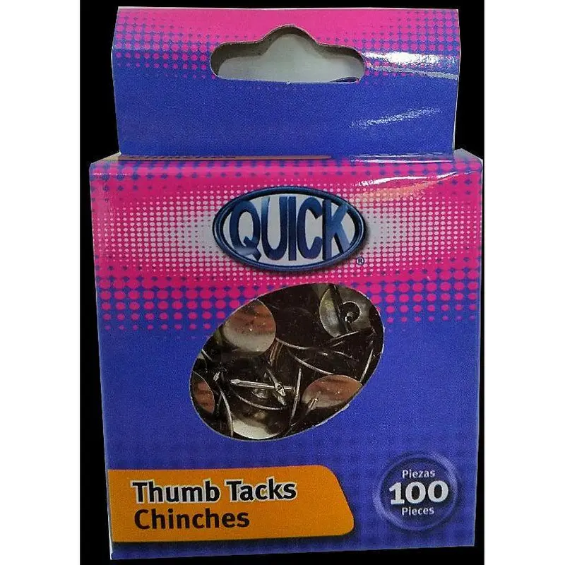 THUMB TACKS SILVER C1612-1