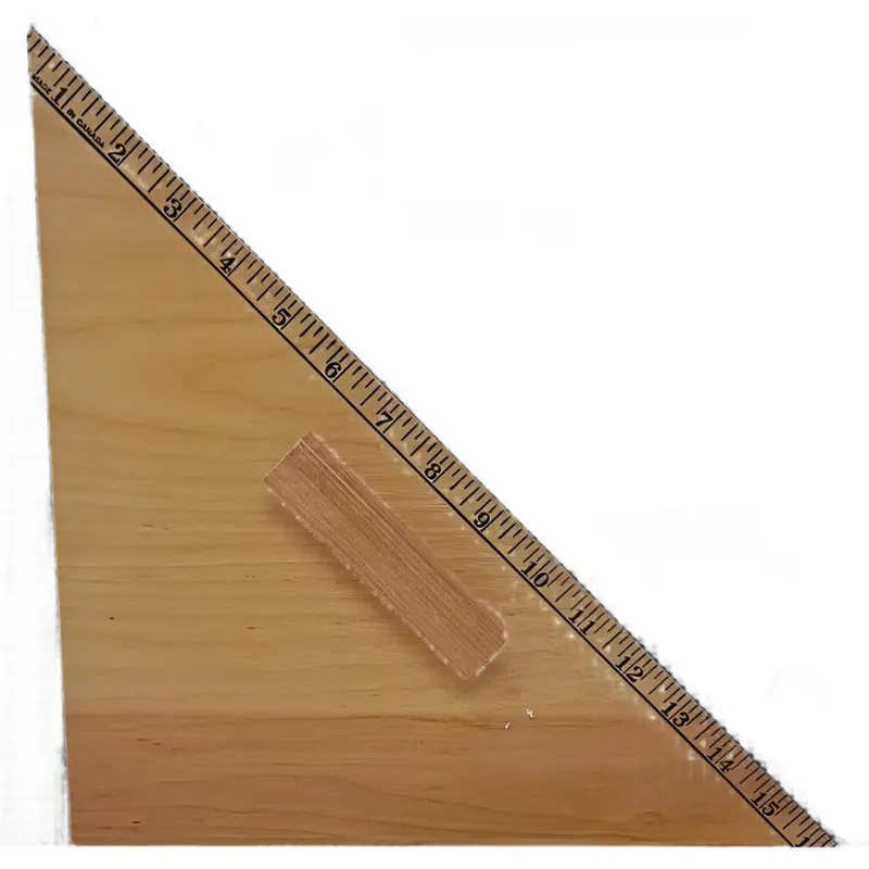 TRIANGULO DE MADERA D-100
