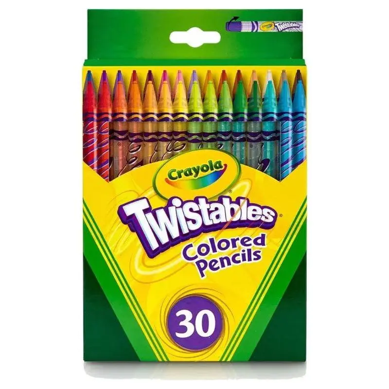 TWISTABLE COLORED PENCILS PQT. 30