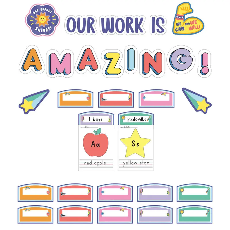 WE STICK TOGETHER OUR WORK IS AMAZING PRE-PUNCHED