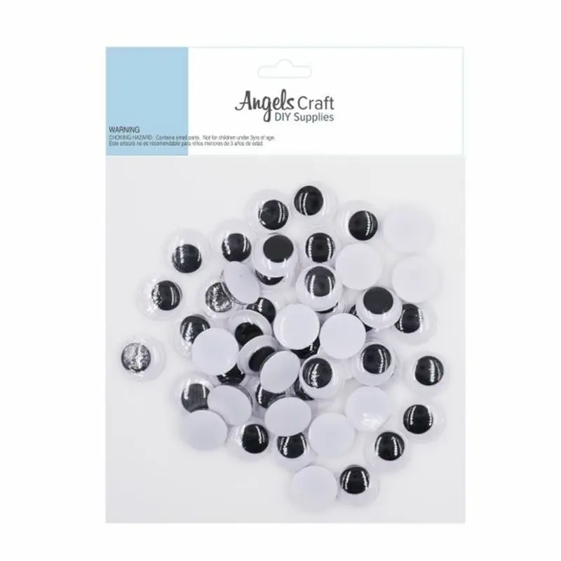 WIGGLE EYES 15MM 50 PC