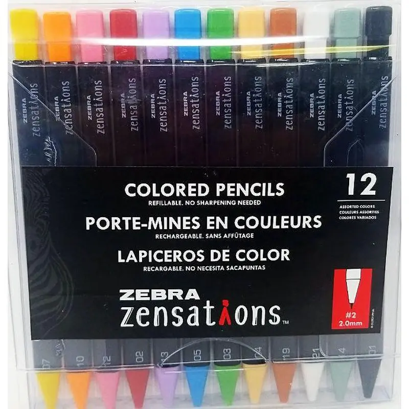 ZENSATIONS PEN ASSTCOLORS 12 PACK