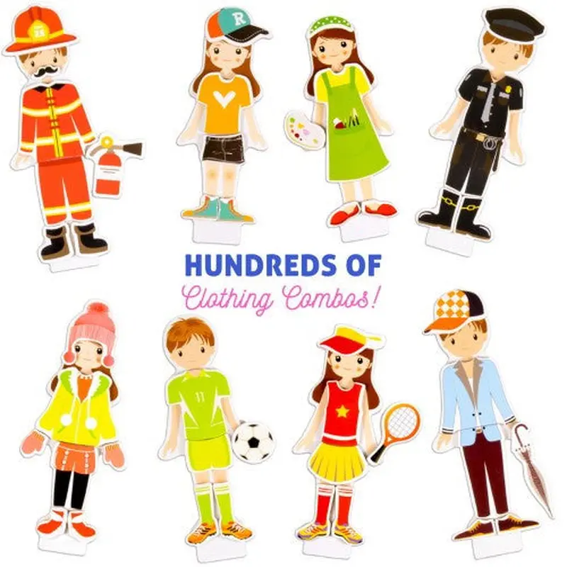 ZOEY & JOEY MAGNETIC DRESS-UP PLAYSET