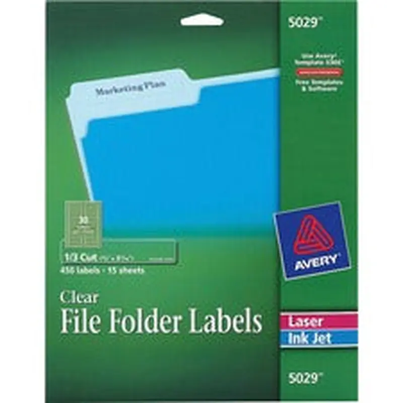 Avery® File Folder Labels - Sure Feed