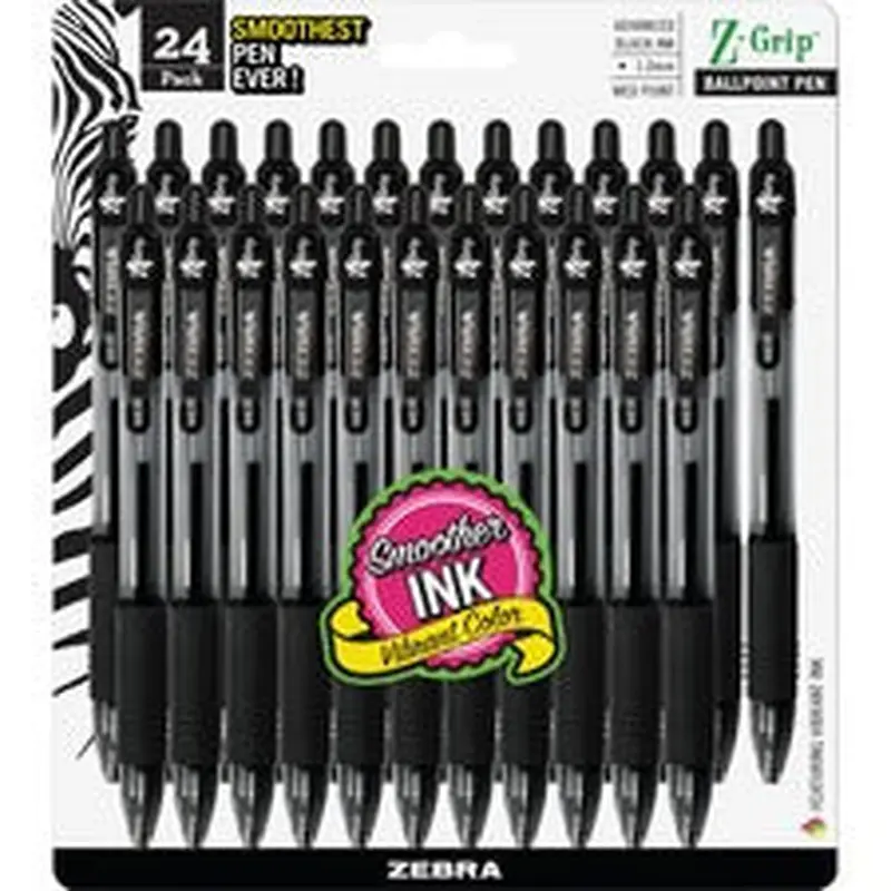 Zebra Pen Z-Grip Retractable Ballpoint Pens