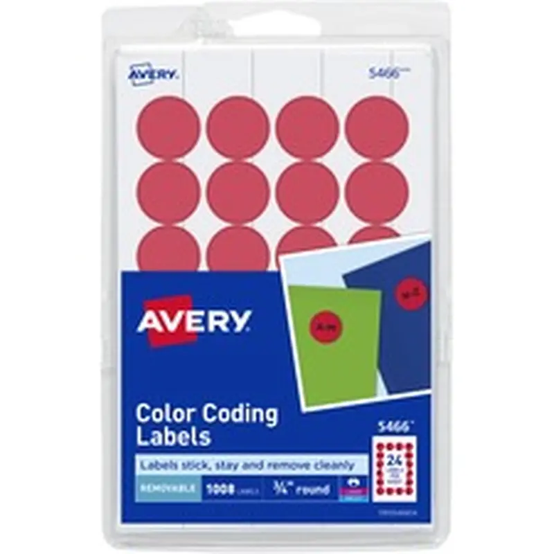Avery® Color-Coding Labels